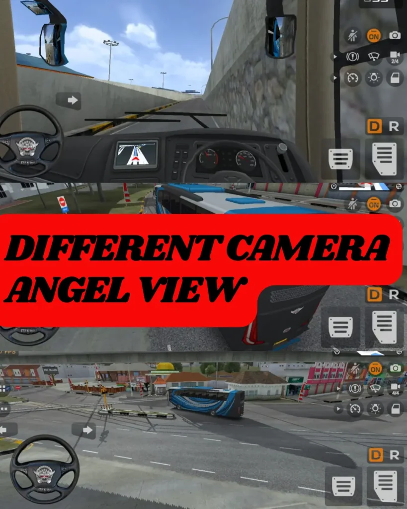 multiple angle view while playing the game